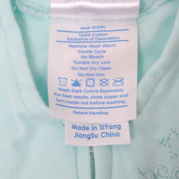HALO SleepSack XS Wearable Blanket Swaddle Transition Sleepin Bag Baby Blue NWOT - Picture 5 of 7